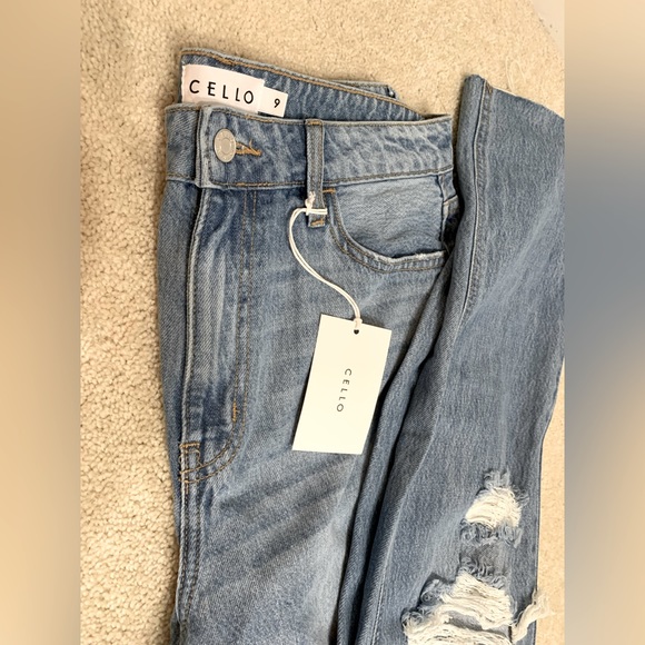 Slater Distressed Straight Jeans - Picture 5 of 5